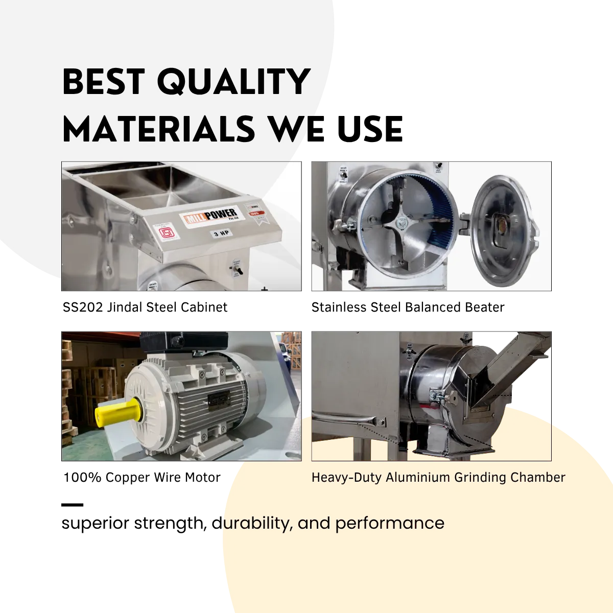 atta flour mill machine quality