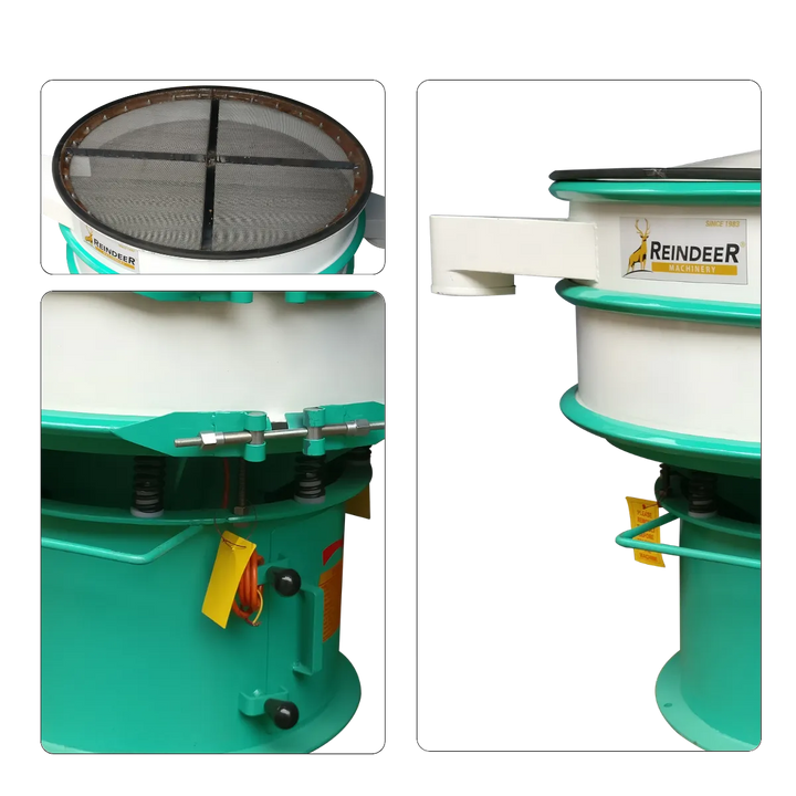 vibro screen machine side
