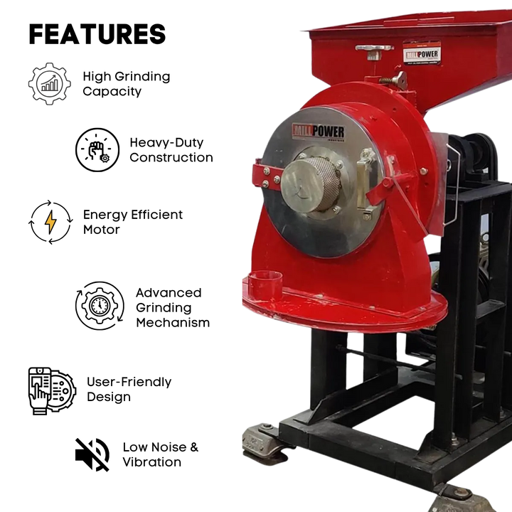 wheat flour machine features